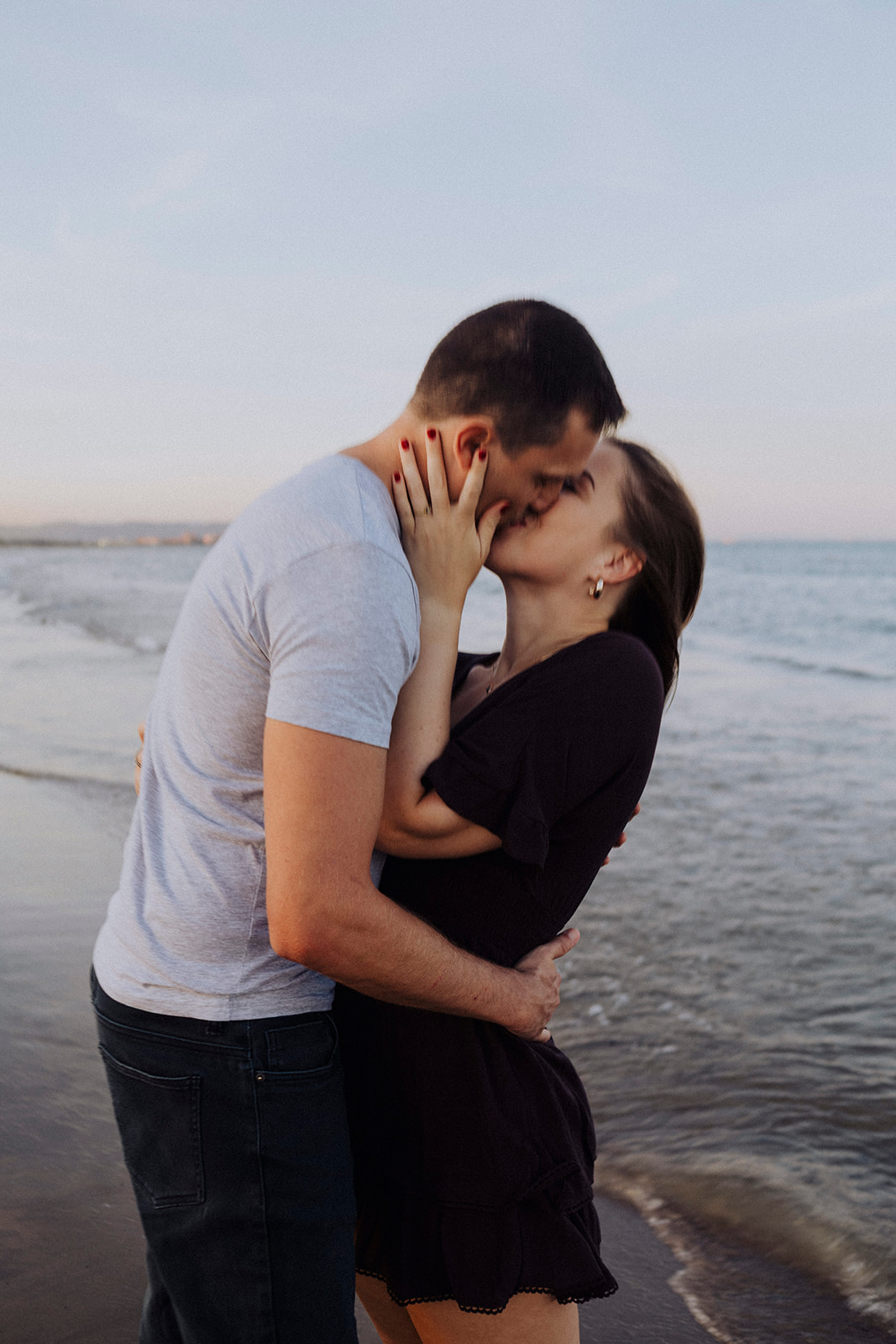 Jana and Jose by the sea